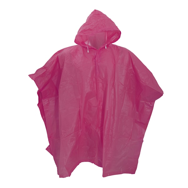 Splashmacs Unisex Lätt Regn Poncho ONE Fuchsia Fuchsia ONE