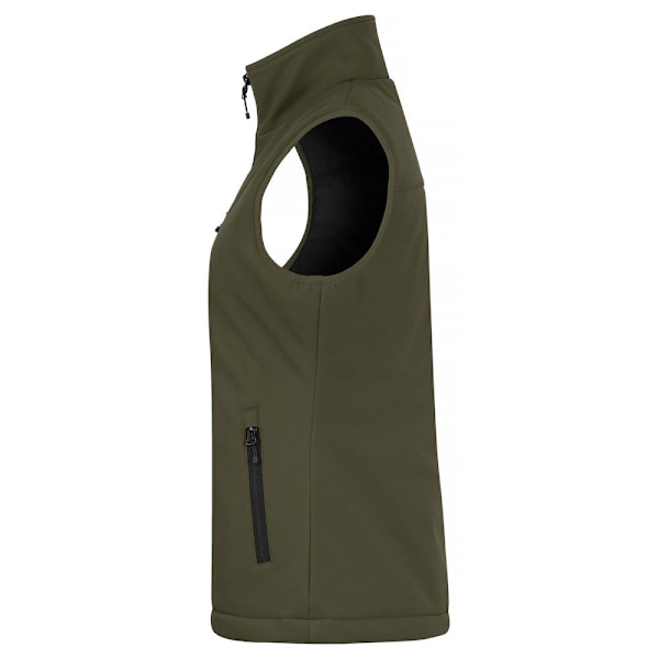 Clique Dam/Kvinnor Softshell Paneler Väst M Fog Green Fog Green M