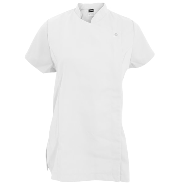 Dennys Dam/Kvinnor Asymmetrisk Dragkedja Stängning Skönhet Tunika 8 Vit White 8