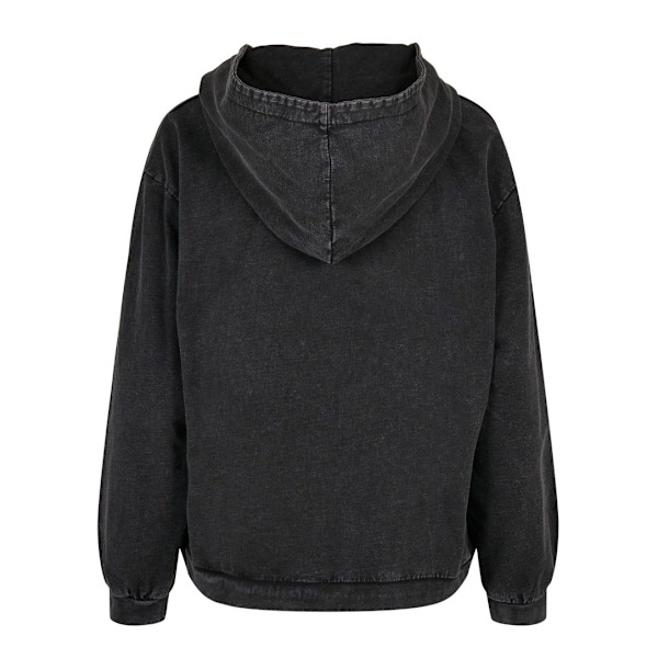 Bygg ditt varumärke Dam/Dam Acid Wash Oversized Hoodie M Bla Black M