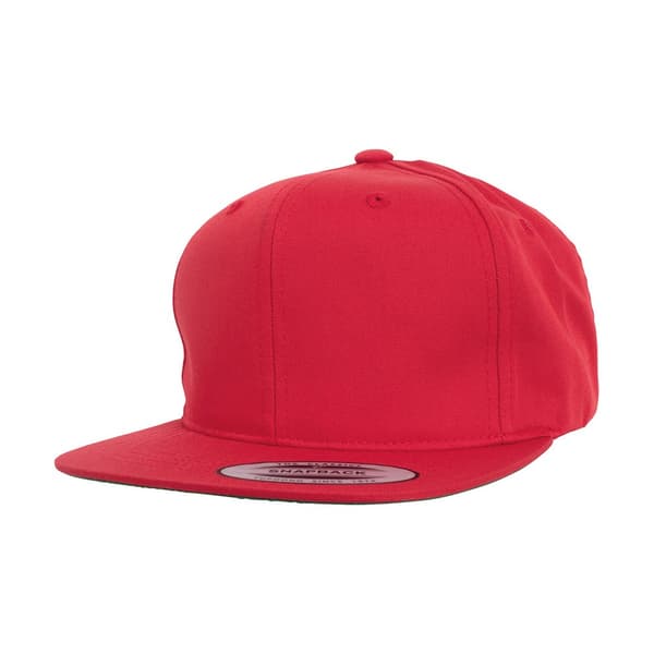 Flexfit Barn/Barn Pro-style Twill Snapback Cap En Storlek Röd Red One Size