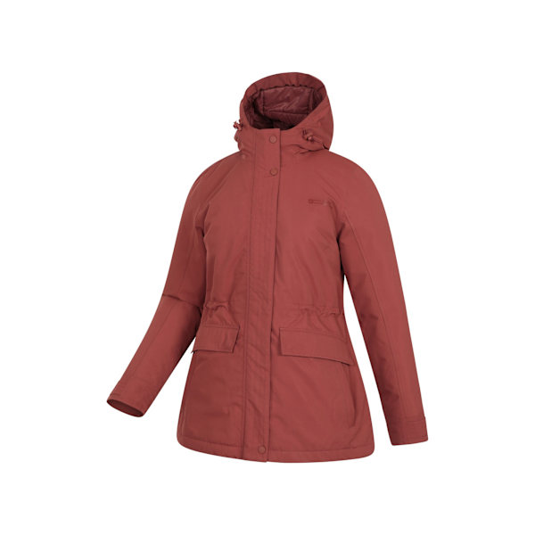 Mountain Warehouse Dam/Dam Maple Vattentät Vadderad Jacka Rust 18 UK