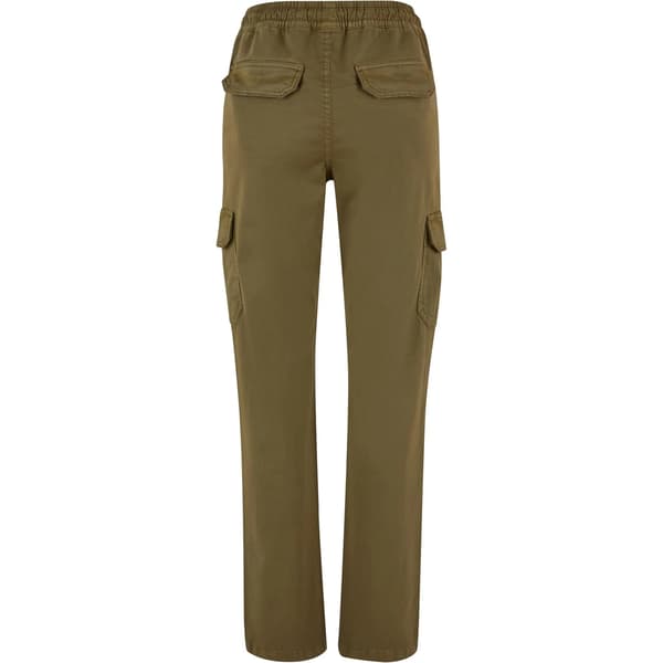 Urban Classics Dam/Kvinnor Twill Hög Midja Cargo Byxor M Tiniolive M