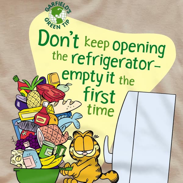Garfield Herr Empty It T-Shirt 3XL Sand Sand 3XL
