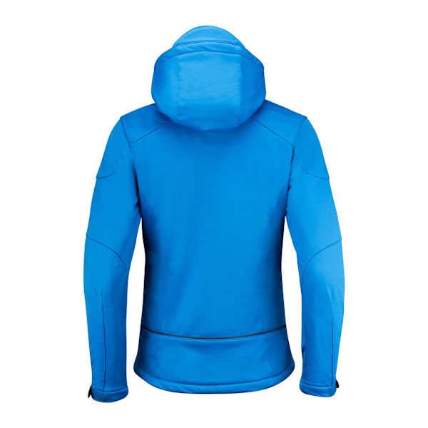 Printer Dam/Dam Skeleton Soft Shell Jacka L Ocean Blue Ocean Blue L