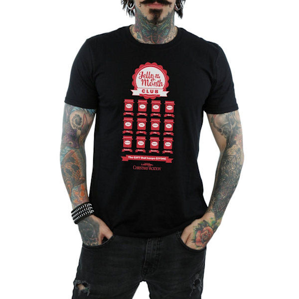National Lampoon's Christmas Vacation Herr Jelly Club T-shirt X Black XXL