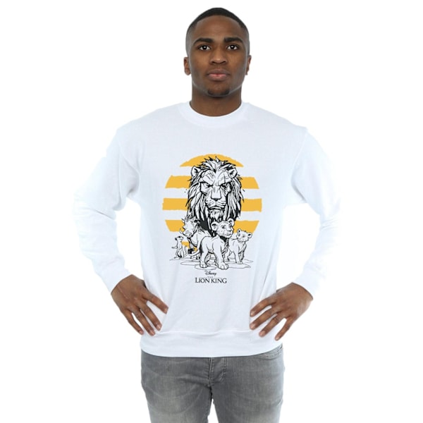 Disney Herr The Lion King Film Grupptröja XL Vit White XL