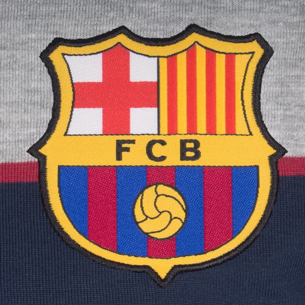 FC Barcelona Randig Pikétröja för Herr M Blå Blue M