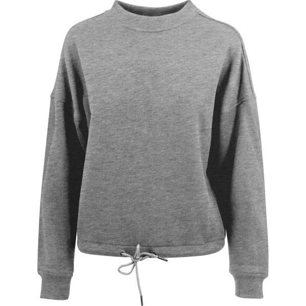 Bygg ditt varumärke Dam/Dam Oversize Sweatshirt med rund hals XL Grey XL