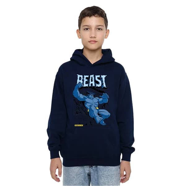 X-Men Barn/Kids Beast Comic Pull Over Hoodie 9-11 år Athletic Heather 9-11 Years