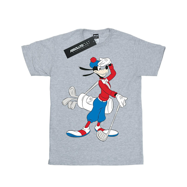 Disney Goofy Golf T-shirt L Heather Grey för män Heather Grey L