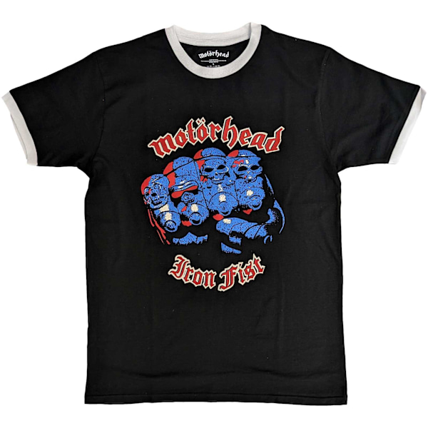 Motorhead Unisex Adult Iron Fist T-Shirt L Svart Black L