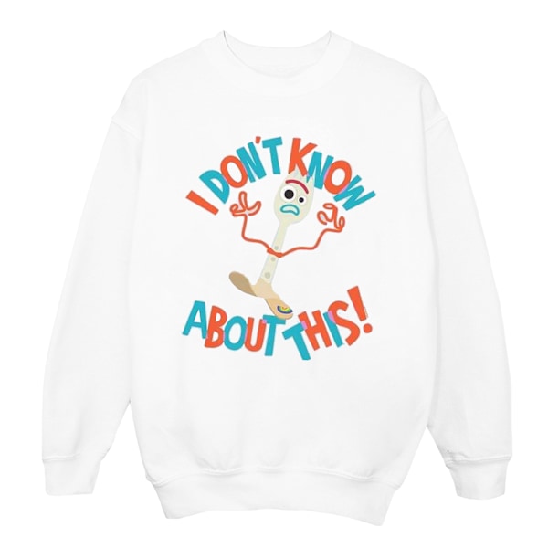 Disney Dam/Kvinnor Toy Story 4 Forky Jag Vet Inte Om Detta S White S
