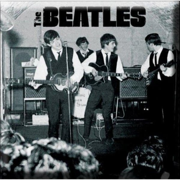 The Beatles Live At The Cavern Kylskåpsmagnet En Storlek Svart/Grå Black/Grey One Size