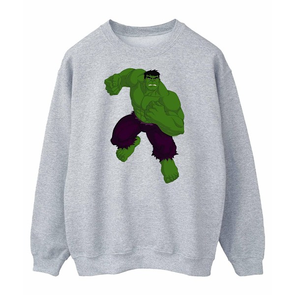 Hulk Herr Enkel Sweatshirt S Sports Grey Sports Grey S