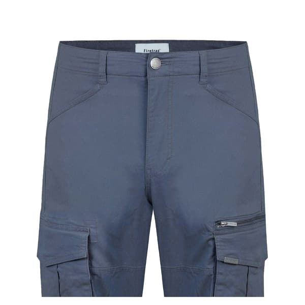 Firetrap Herrbyxor i bomullsblandning, cargobyxor 30R kolfibergrå Carbon Grey 30R
