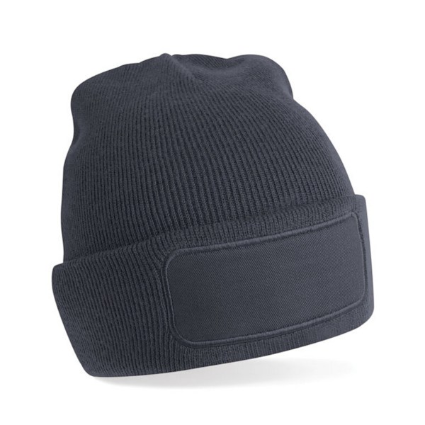 Beechfield Unisex Vuxen Original Patch Beanie One Size Graphite Graphite One Size