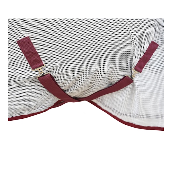 Weatherbeeta Micro-Air Standard Neck Cooler Rug 6´ 3 Burgundy/ Burgundy/Grey 6´ 3
