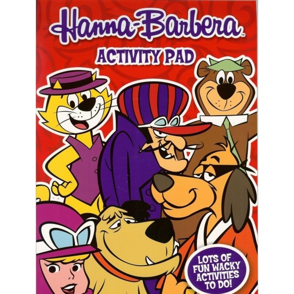 Hanna-Barbera karaktärer aktivitetsplatta En storlek Flerfärgad Multicoloured One Size