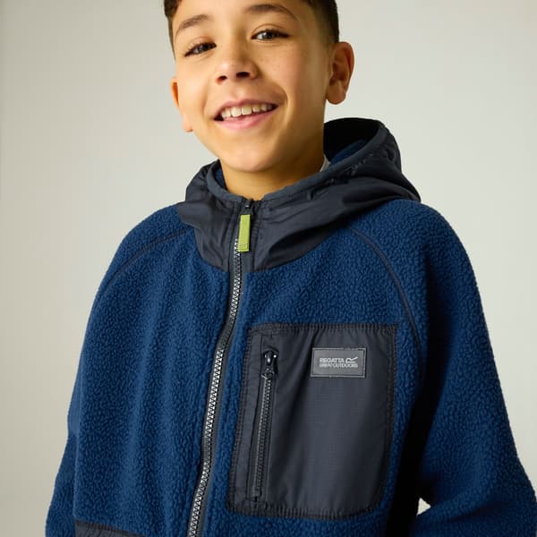 Regatta Munro Hybridjacka för barn 3-4 år Aviator Blå Aviator Blue/Navy 3-4 Years
