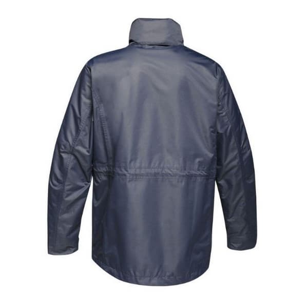 Regatta Professional Herr Vadderad Jacka med Huva XL Grå Blå Grey Blue XL