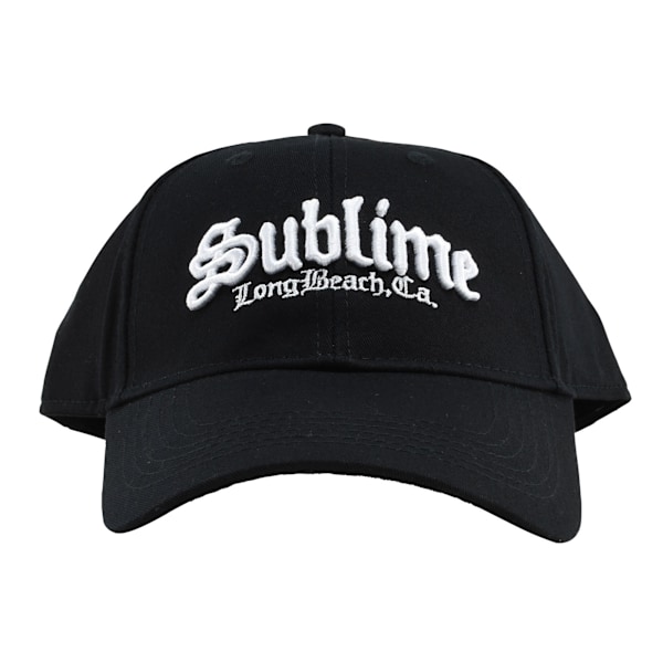 Sublime Unisex Vuxen Logo Baseball Cap En Storlek Svart Black One Size