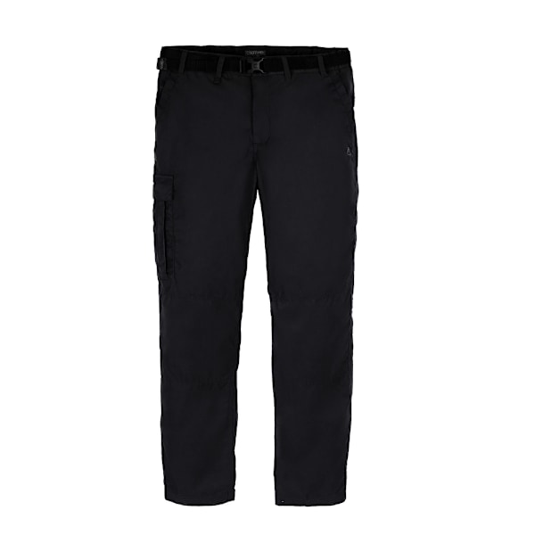 Craghoppers Mens Expert Kiwi Tailored Trousers 40S Svart Black 40S