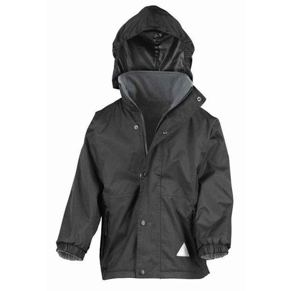 Result StormDri 4000 Vändbar Jacka för Barn 3-4 År Black/Grey 3-4 Years