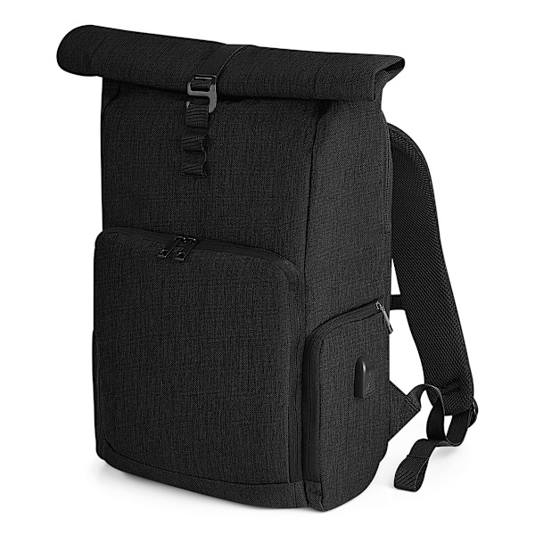 Quadra Q-tech Charge Roll-top Ryggsäck One Size Svart Black One Size