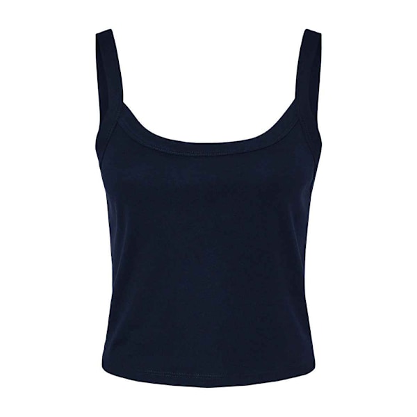 Bella + Canvas Dam/Kvinnor Spaghetti Linne XS Enfärgad Solid Navy XS