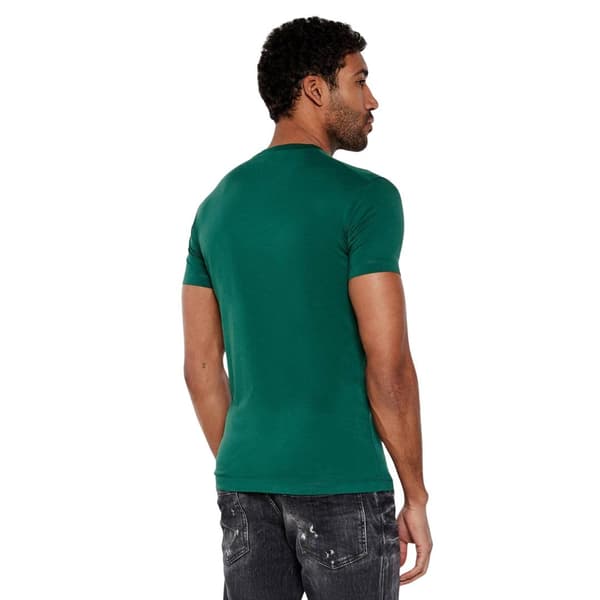 DSquared2 Herr Milano Bomulls T-shirt L Grön Green L