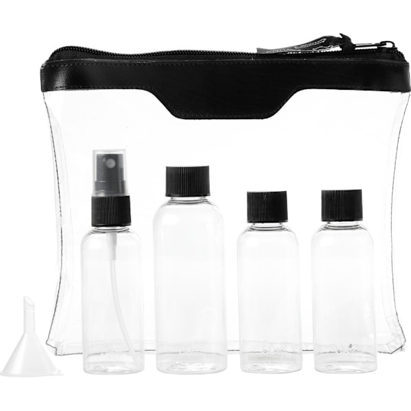 Bullet Munich Flygplatsgodkänd Reseflaskeset 20 x 16 x 3,4 Transparent/Black 20 x 16 x 3.4 cm