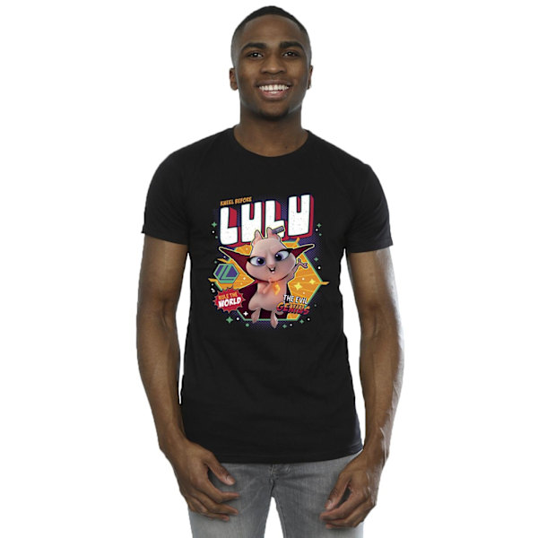 DC Comics DC League Of Super-Pets Lulu Evil Genius T-shirt för män Black XL