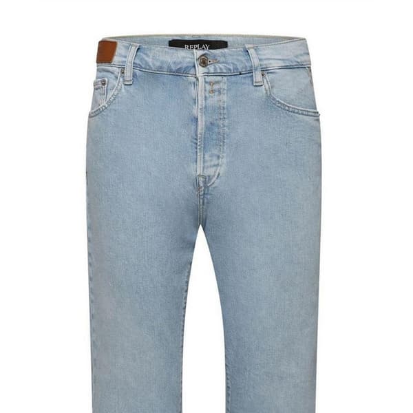 Replay Dam/Dam Logotyp Utställda Jeans 30S Blå Blue 30S