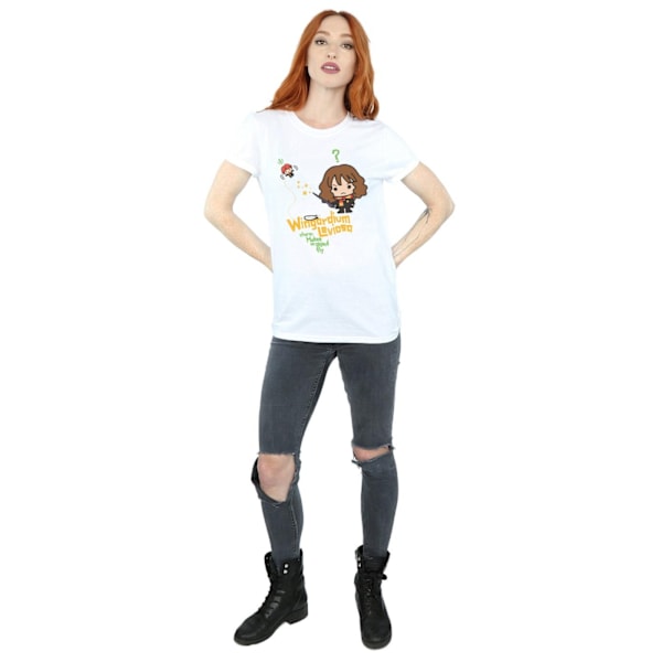 Harry Potter Dam/Damer Hermione Granger Wingardium Leviosa White XXL