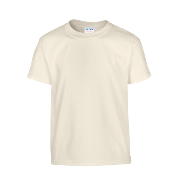 Gildan Barn/Barn Plain Bomull Tung T-Shirt 3-4 År Naturlig Natural 3-4 Years