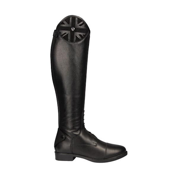 HyLAND Barn/Barn Suede Långa Ridstövlar 1 UK Svart Black 1 UK