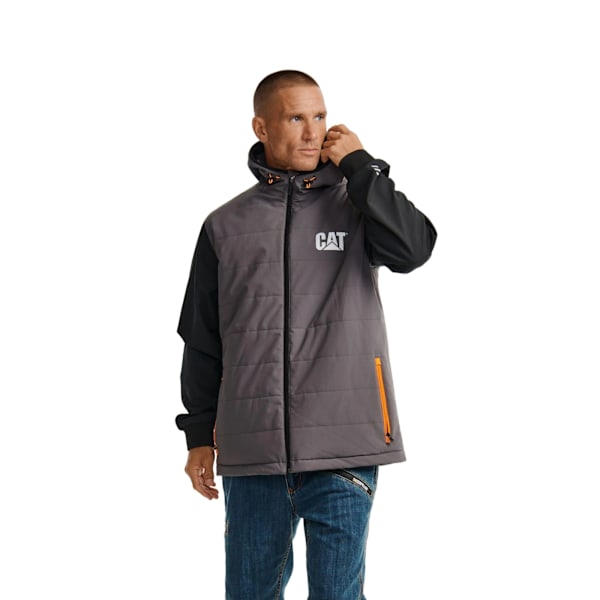 Caterpillar Mens Hybrid Jacket XL Magnet Magnet XL