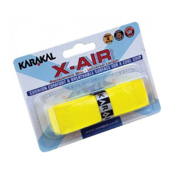 Karakal X-AIR Racket Overgrip One Size Gul Yellow One Size