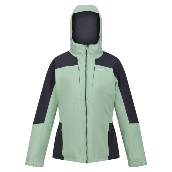 Regatta Womens/Ladies Highton Stretch Padded Jacket 10 UK Quiet Quiet Green/Seal Grey 10 UK