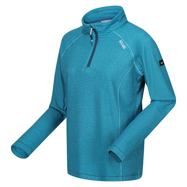 Regatta Great Outdoors Dam/Kvinnor Montes Halv Zip Fleece Top Moroccan Blue 20 UK