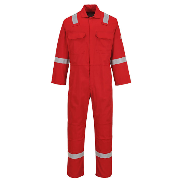 Portwest Bizweld Iona Flamskyddad Overall/Overall L/R Red L/R