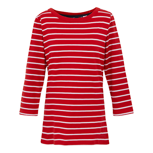 Regatta Baylette II Randig T-shirt för Kvinnor/Dam Storlek 26 UK Rosa Fu Pink Fusion 26 UK