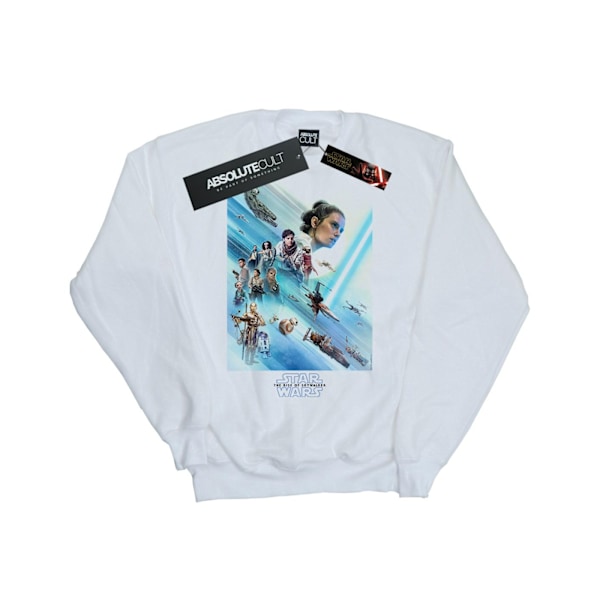 Star Wars: The Rise of Skywalker Girls Resistance Poster Sweatshirt White 3-4 Years