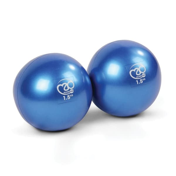 Pilates-Mad Mjuka Pilatesvikter (2-pack) 1,5 kg Blå Blue 1.5kg