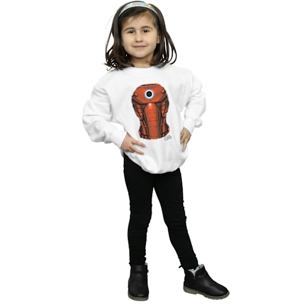 Marvel Girls Iron Man Bröstbild Sweatshirt 9-11 År Vit White 9-11 Years