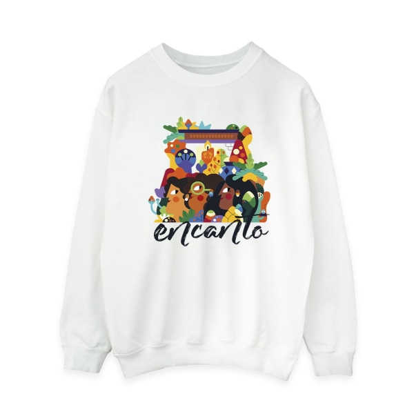 Disney Dam/Dam Encanto Sisters Sweatshirt L Vit White L