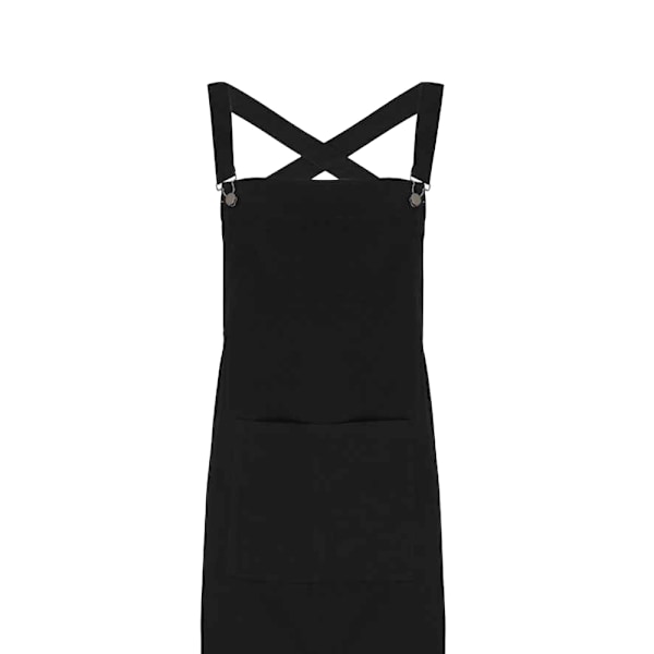 Premier Cross Back Barista Haklappsförkläde One Size Svart Black One Size