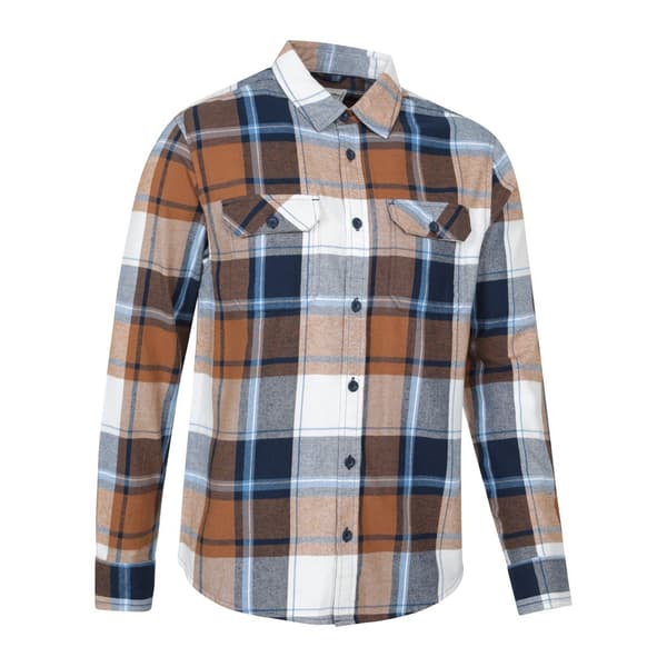 Mountain Warehouse Trace Flanell Långärmad Skjorta Herr - S Tan Tan S