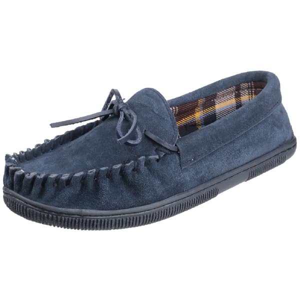 Cotswold Suede Alberta Slipper / Herrtofflor 8 UK Marinblå Navy 8 UK